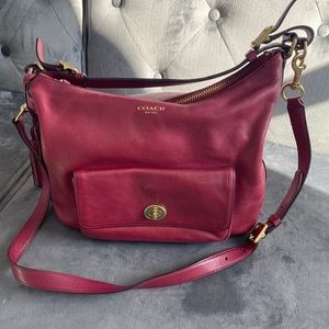 Coach glove tanned leather bag
